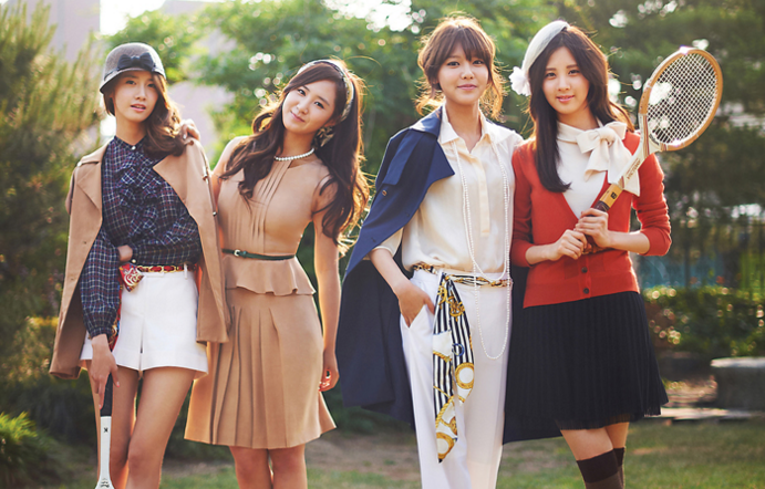 Fotos de graduación de las 4 integrantes de Girls generation