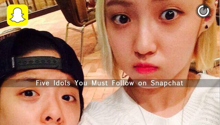 Snapchat de los idols que deberías seguir