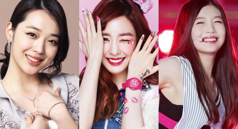Las 5 idols más bonitas para los cirujanos de Corea del Sur.