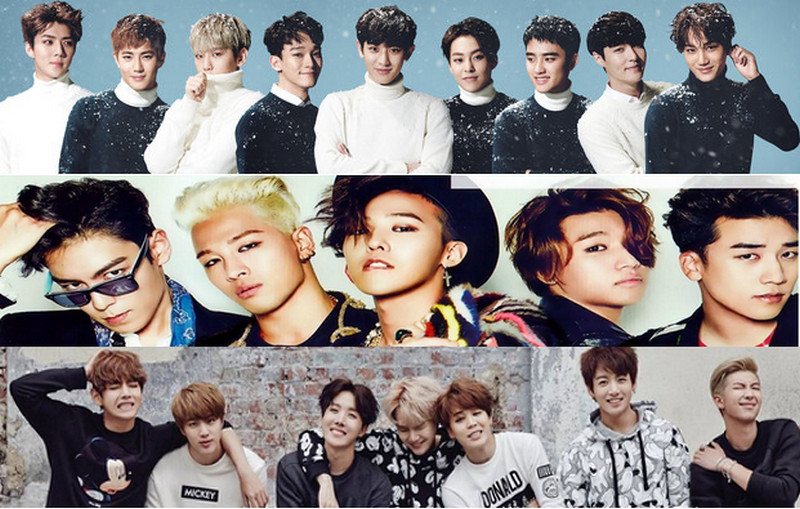 Se revelan los 20 mejores grupos de kpop