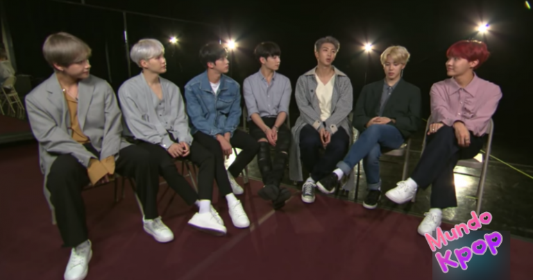 Los miembros de BTS escogieron a sus crushes de Hollywood durante una entrevista en los “AMA 2017”
