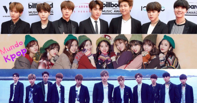Según los internautas, estos serían los 3 mejores grupos de k-pop de este año