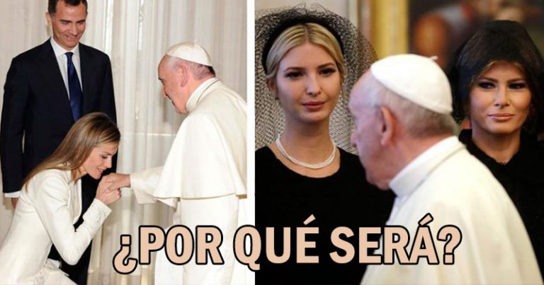 Solamente 7 mujeres  pueden vestirse de blanco frente al Papa