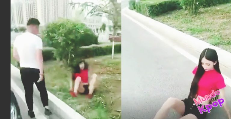 Viral: Hombre arroja a mujer asiática al suelo y los internautas critican a la víctima