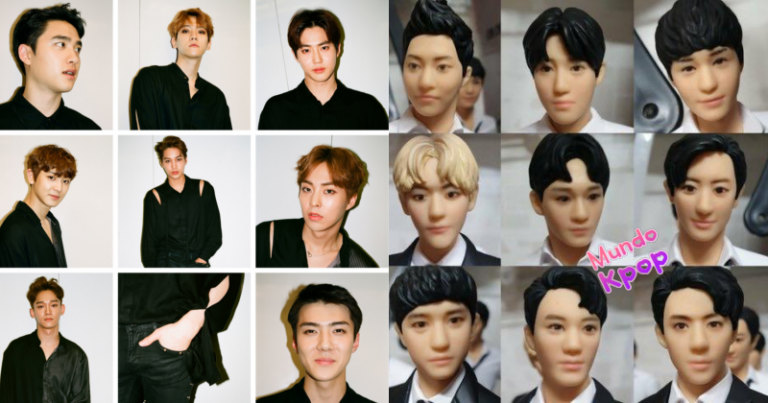 Así es como los internautas coreanos reaccionaron a los muñecos de los integrantes de EXO