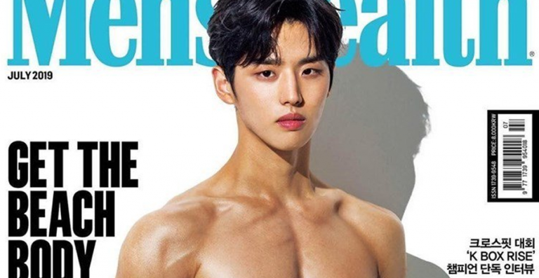 El hermoso Hongseok impacta por su sensual pack en portada de revista