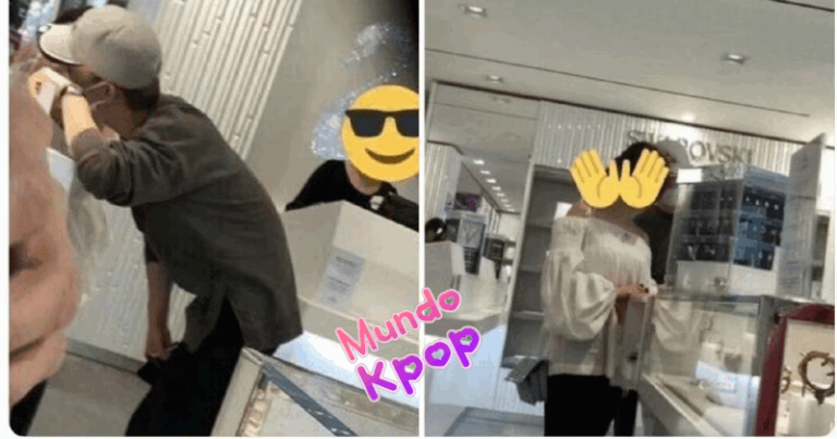 ¿Coincidencia?: Fotos de Chen de EXO con una chica comprando en una joyería en mayo del año pasado resurgen a penas salió la noticia de su matrimonio