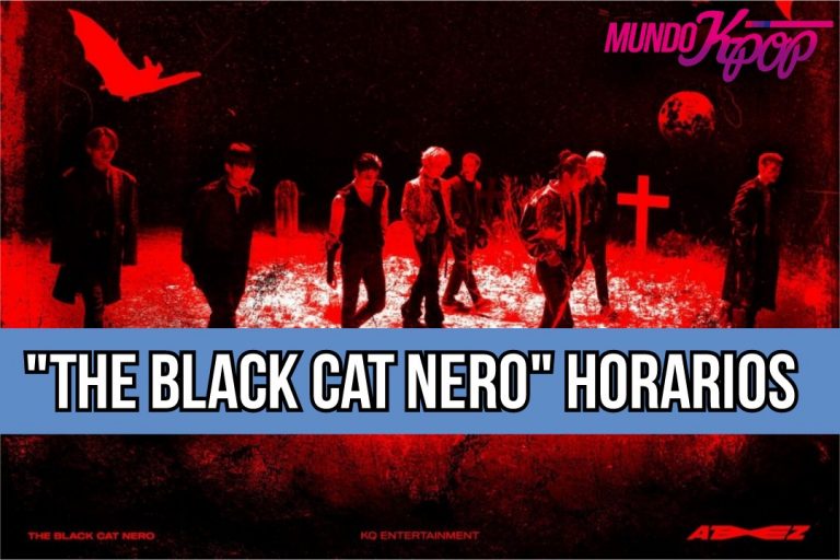 Horarios para presentación de “ATEEZ THE BLACK CAT NERO” LATAM y España