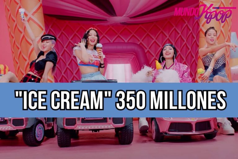 ¡BLACKPINK alcanza los 350 millones de reproducciones con “Ice Cream”!
