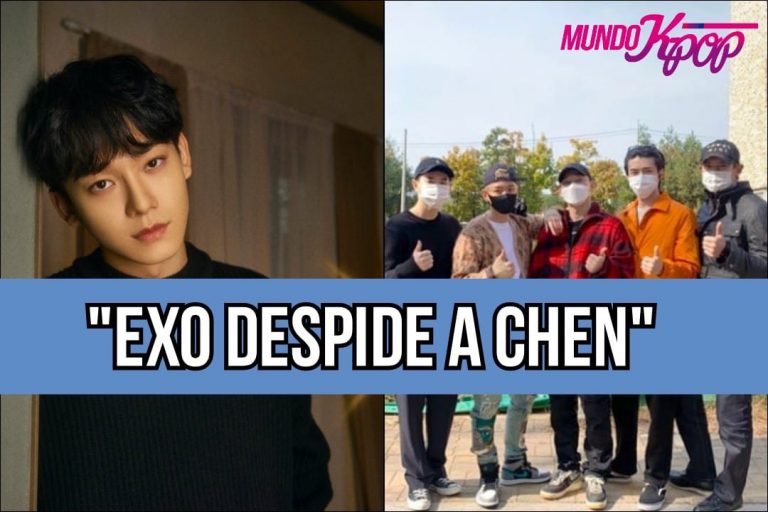 Así despide EXO a “Chen” justo antes de iniciar en su servicio militar