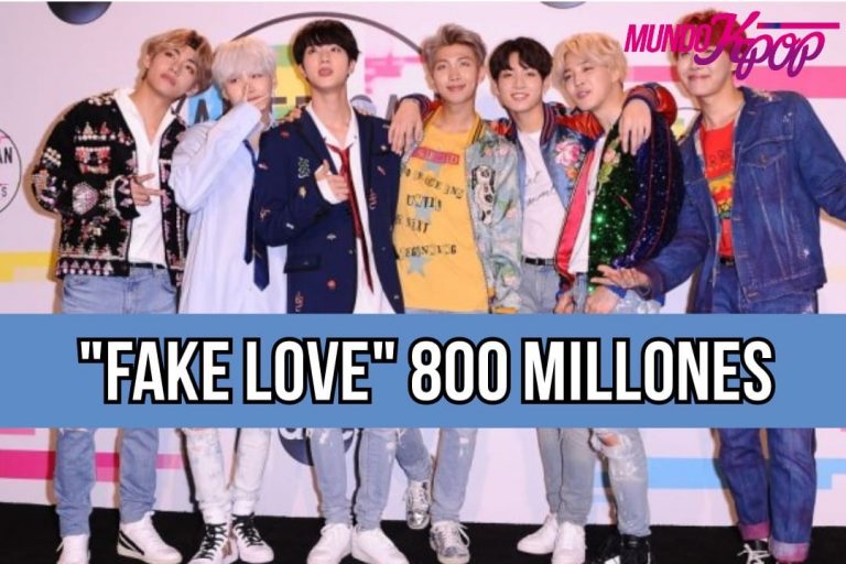 “Fake Love” alcanzar los 800 millones de reproducciones y se convierte en su tercer MV en lograrlo