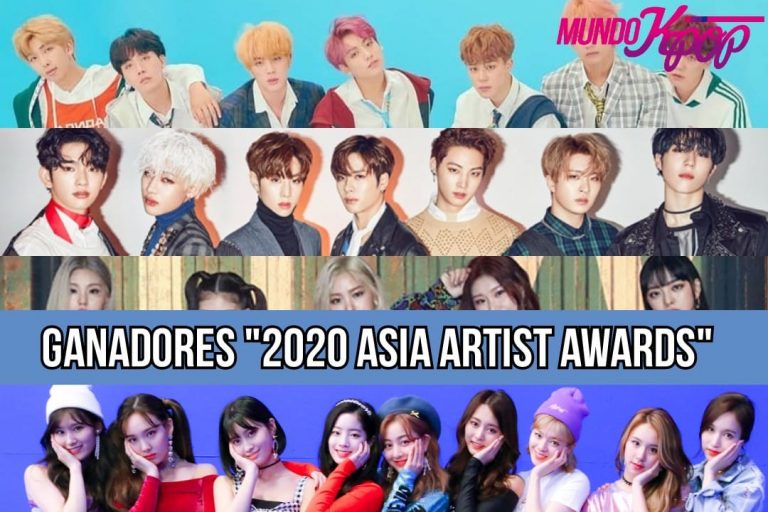 Estos son los ganadores de los “2020 Asia Artist Awards”