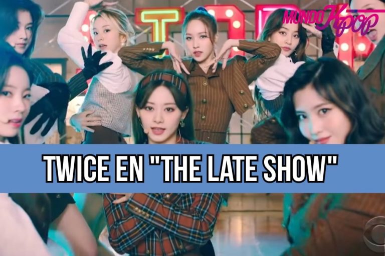 TWICE se presenta en The Late Show with Stephen Colbert con “I Can’t Stop Me”